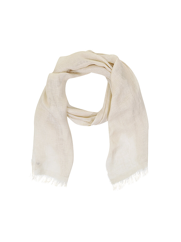 WEEKEND MAX MARA Leinenschal Sion creme
